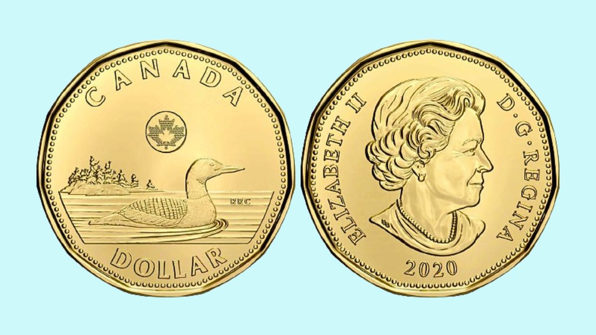 Canadian one-dollar coins
