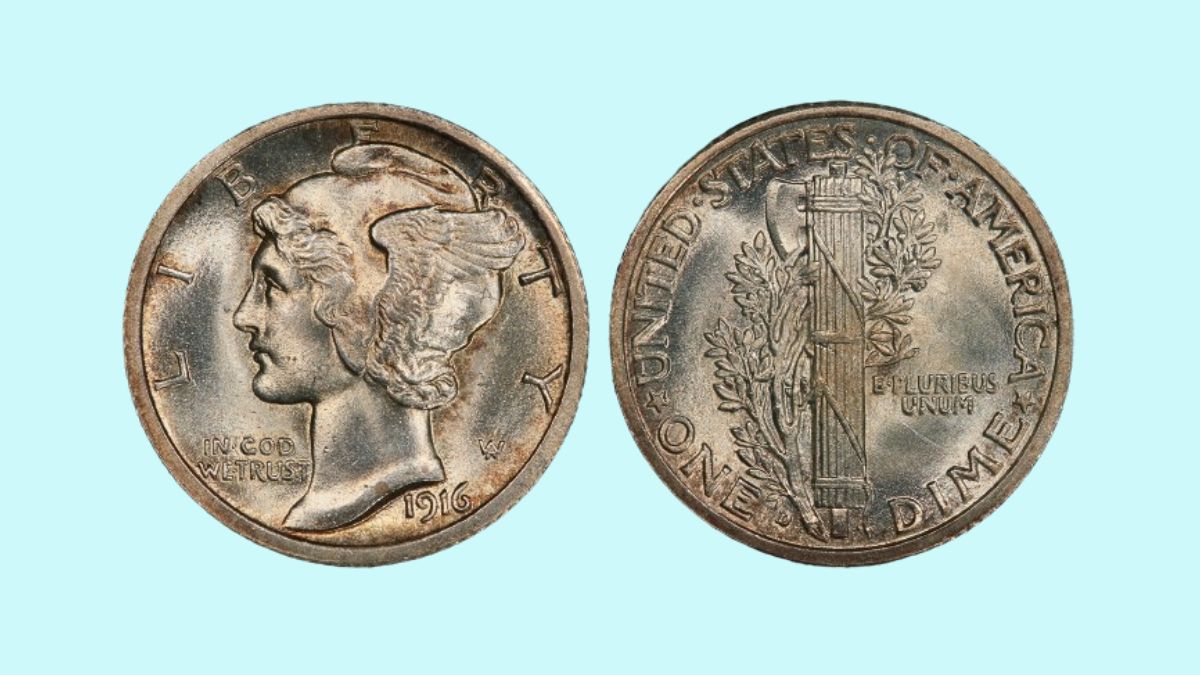 1916-D Mercury Dime