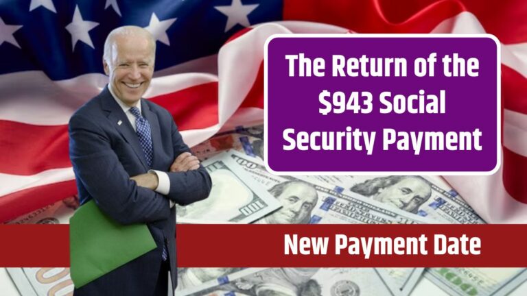 The Return Of The $943 Social Security Payment - New Payment Date ...