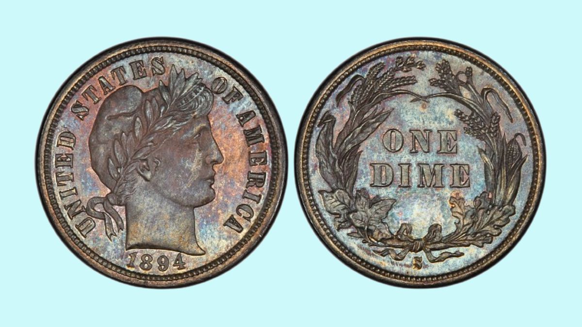 1894-S Barber Dime