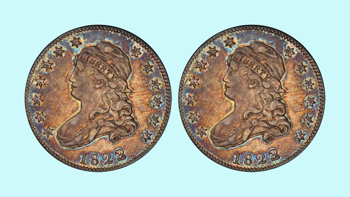 1823/2 Overdate Quarter