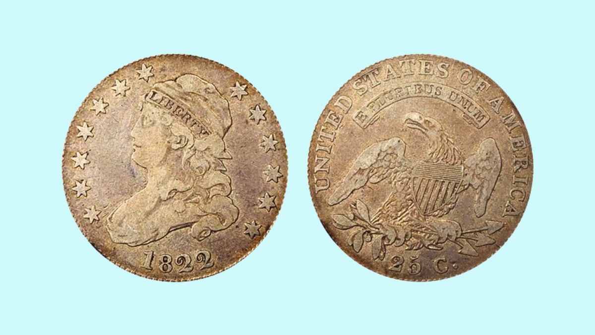1822 Capped Bust Quarter
