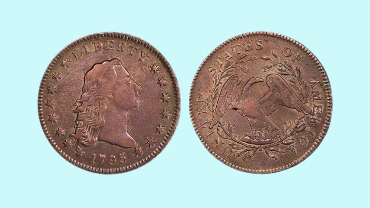 Flowing Hair Silver/Copper Dollar 1794/5