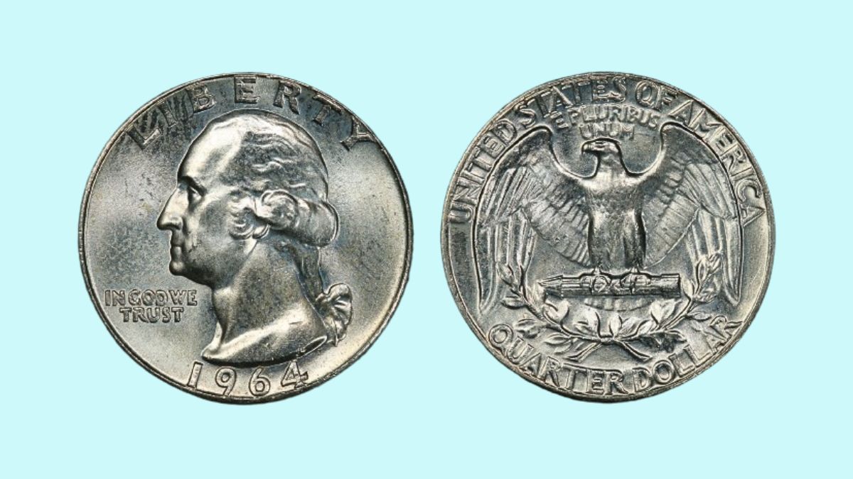1964-D Quarter with Doubled Die Reverse