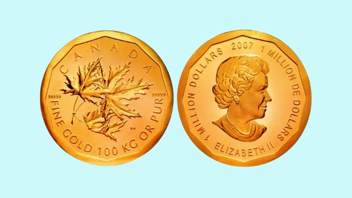 2007 $1 Million Canadian Gold Maple Leaf