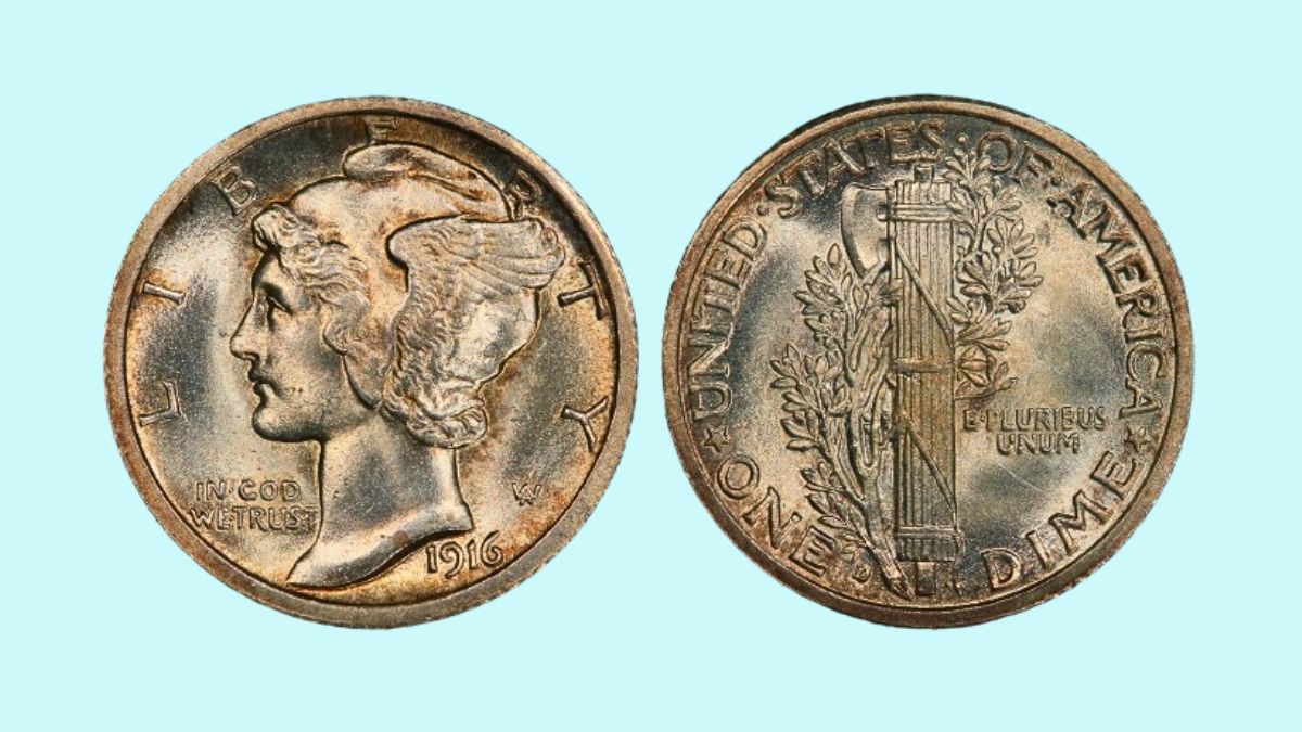 1916-D Mercury Dime