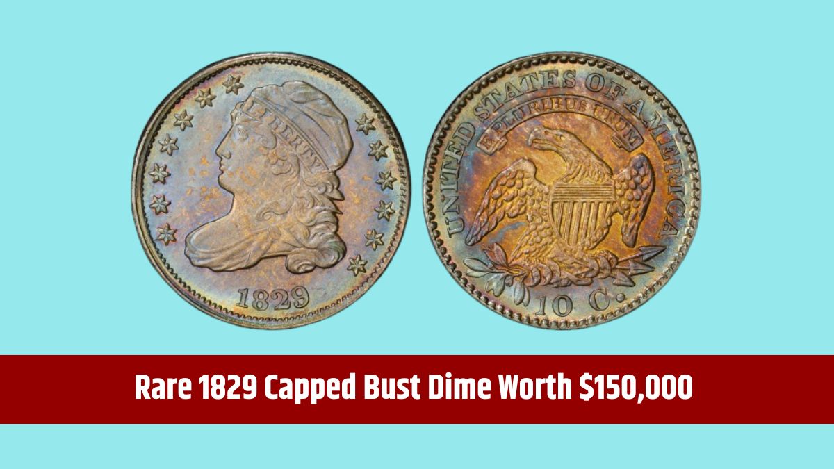 1829 Capped Bust Dime