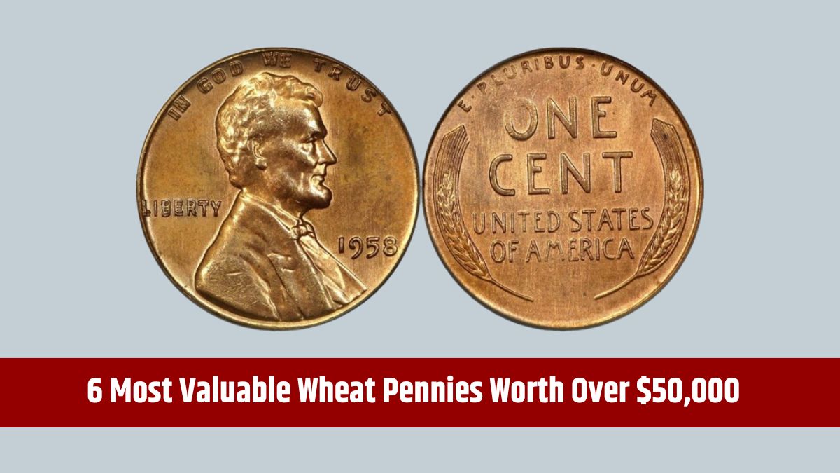 1958 Doubled Die Obverse Wheat Penny