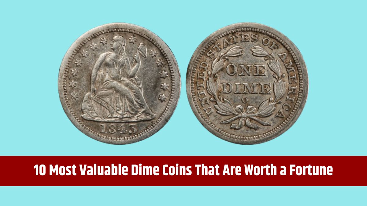 1843-O Seated Liberty Dime, MS66