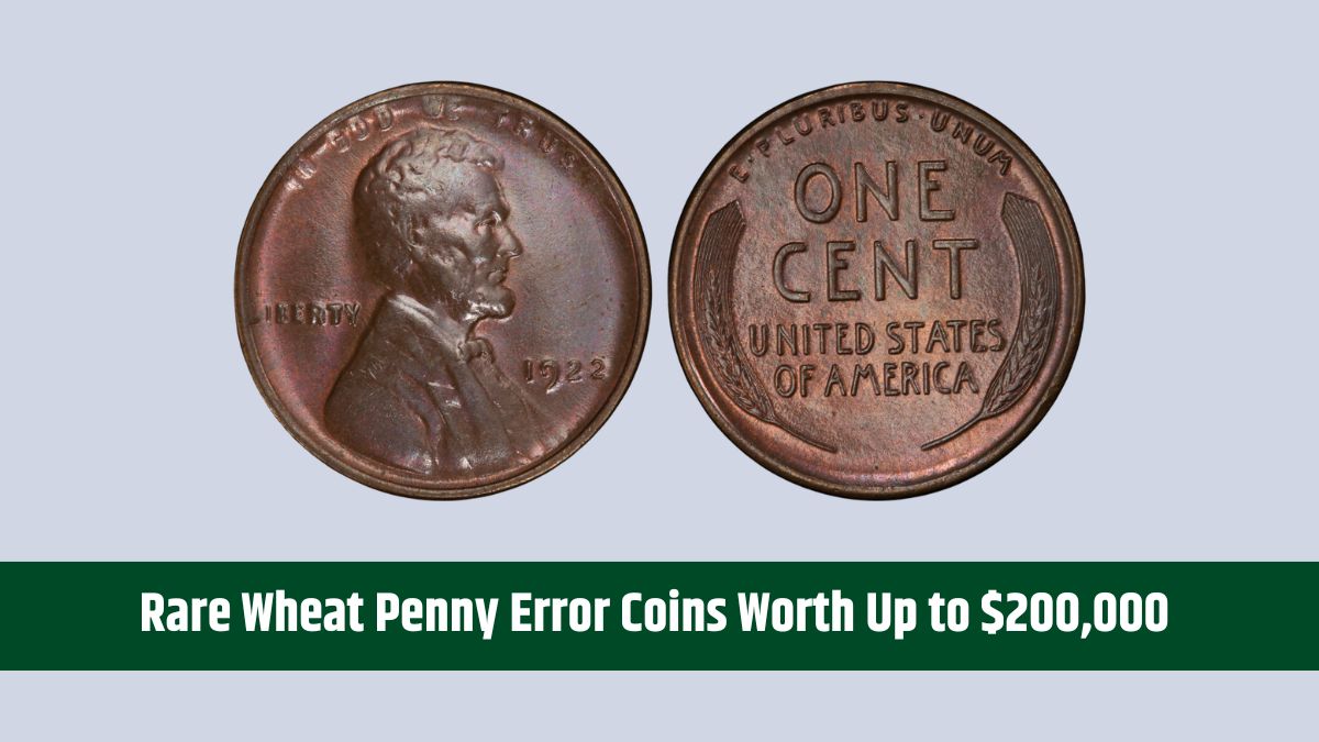 4. 1922 No D Wheat Penny